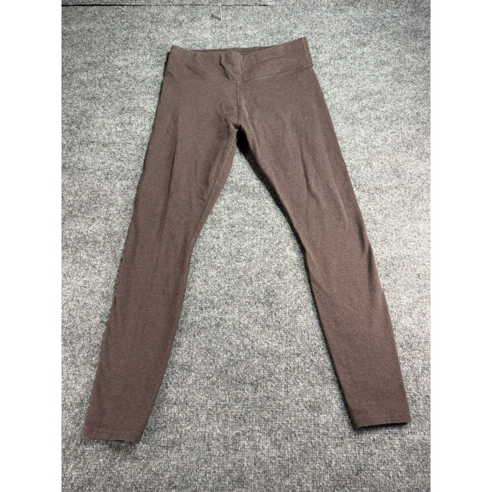 PACT Women’s Organic Cotton Go-To Legging – Medium – Brown – No Pockets